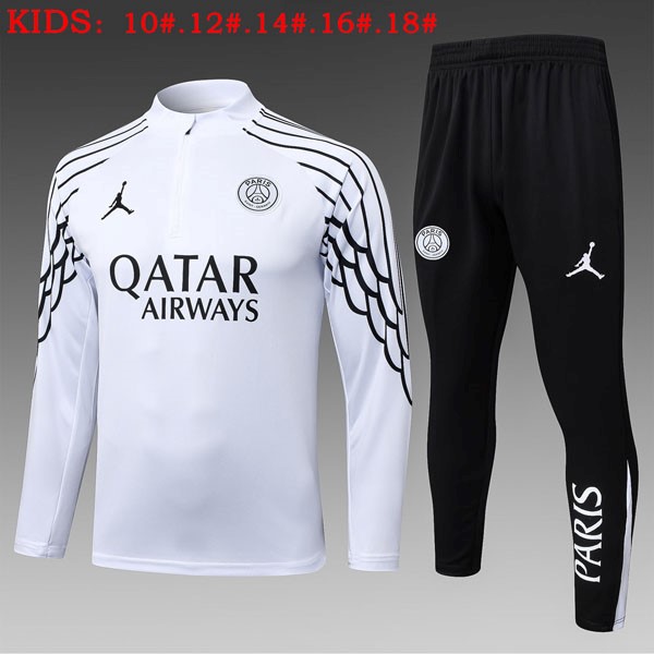Ninos Sudadera De Training PSG 2025-2026 Blanco 4